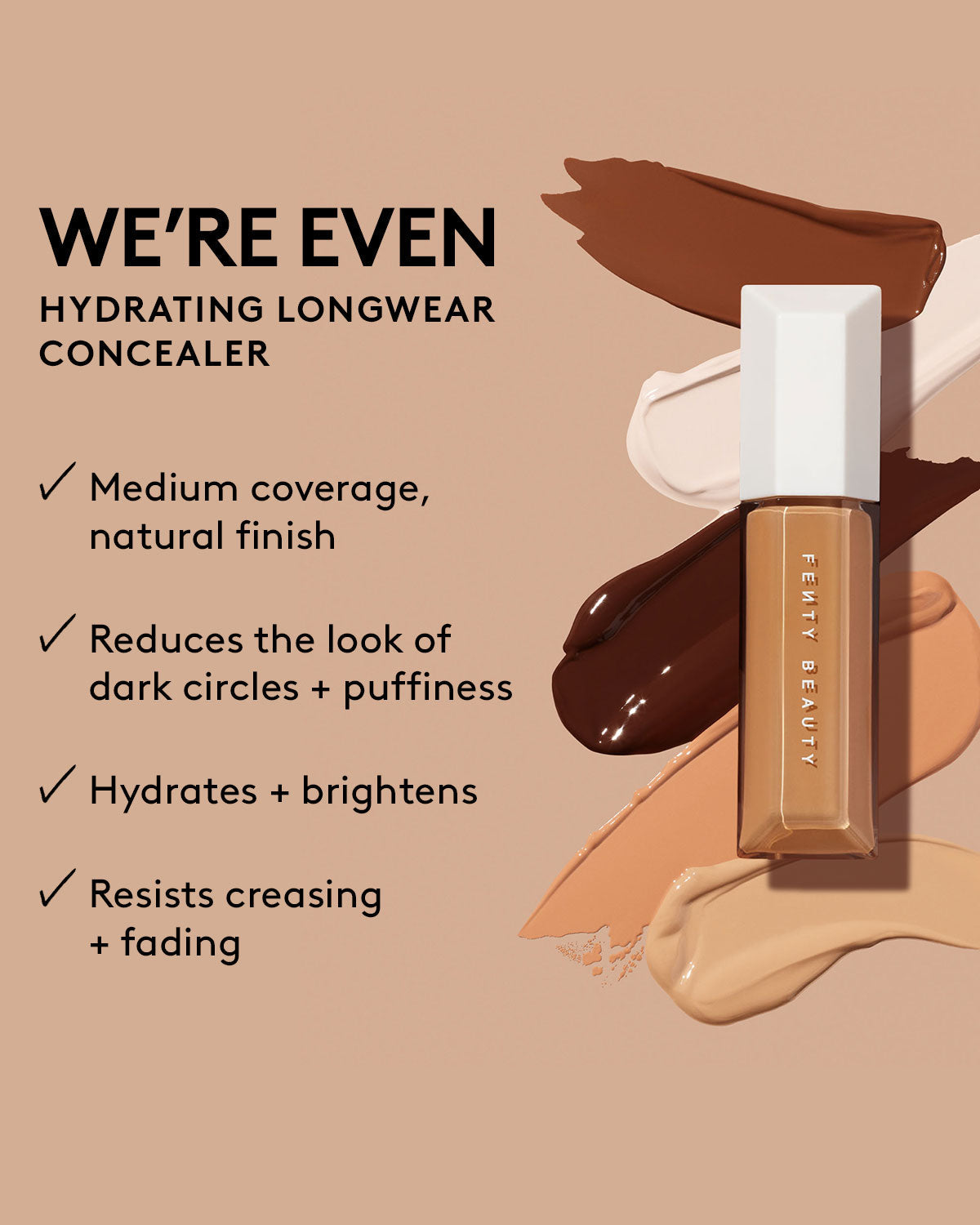 We're Even Hydrating Longwear Concealer — 280C