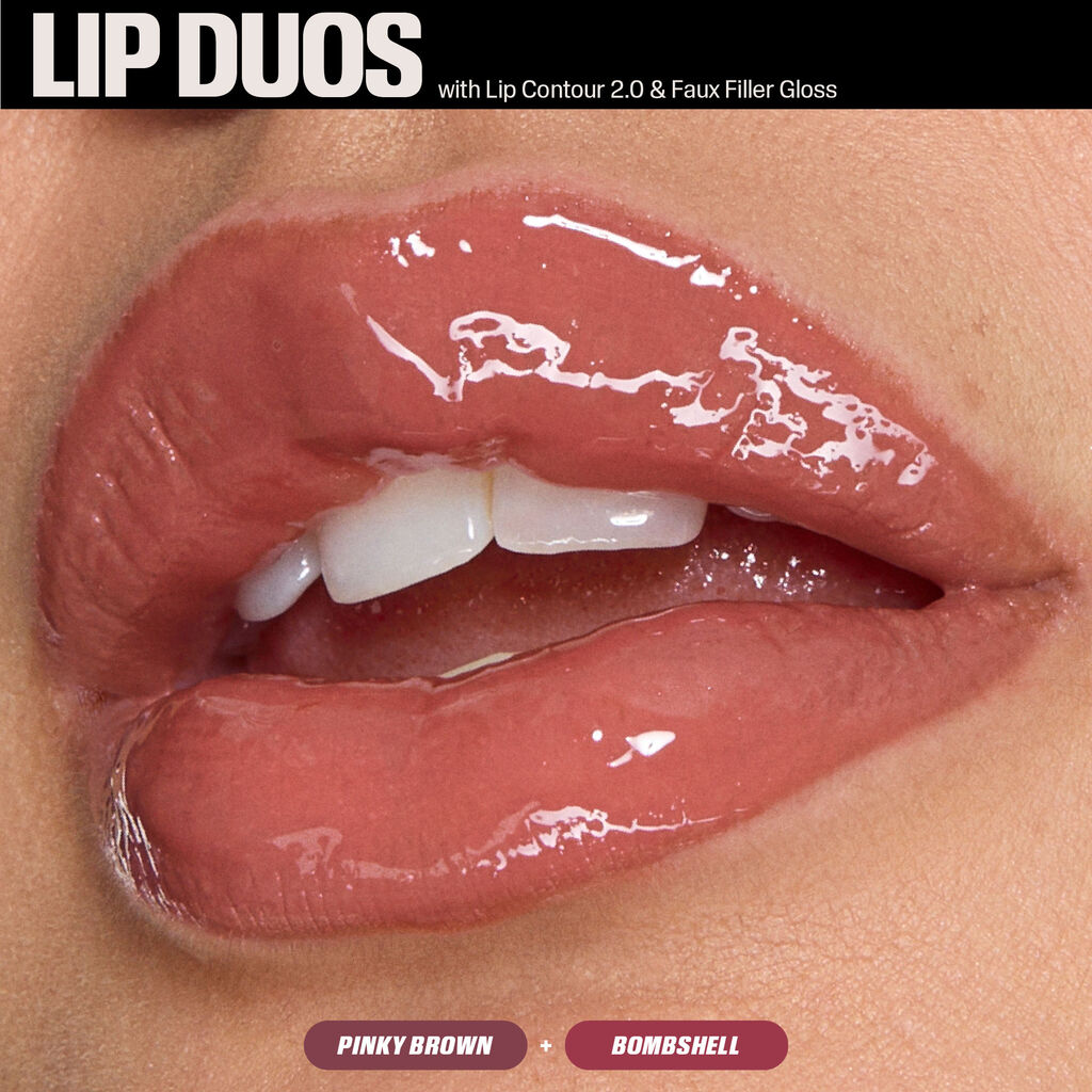 Coffret lèvres Pink Kit Juicy Bombshell (Lip Liner Pinky Brown + Rouge à lèvres Bombshell)