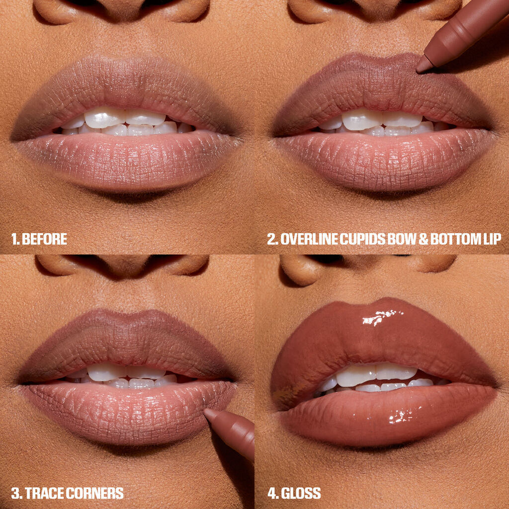 Coffret lèvres Pink Kit Juicy Bombshell (Lip Liner Pinky Brown + Rouge à lèvres Bombshell)