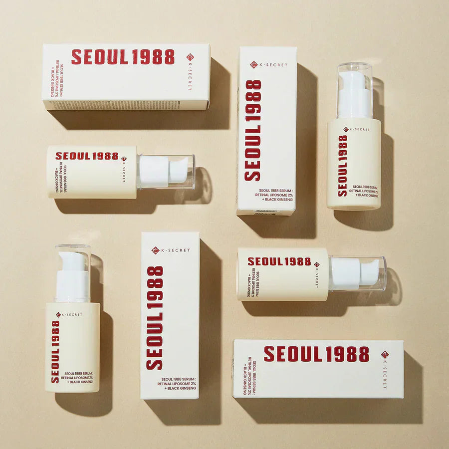 SEOUL 1988 Serum : Retinal Liposome 2% + Black Ginseng 30ml