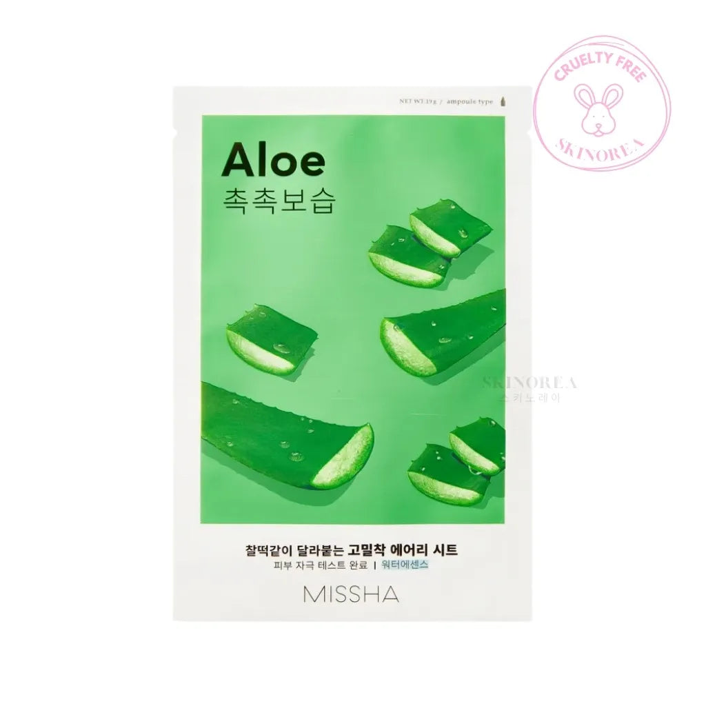 Pack MISSHA Airy Fit Sheet Mask - 6 masques