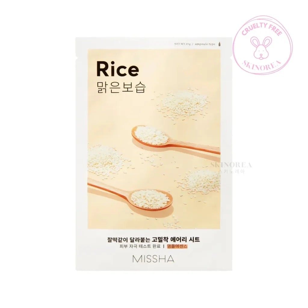 Pack MISSHA Airy Fit Sheet Mask - 6 masques