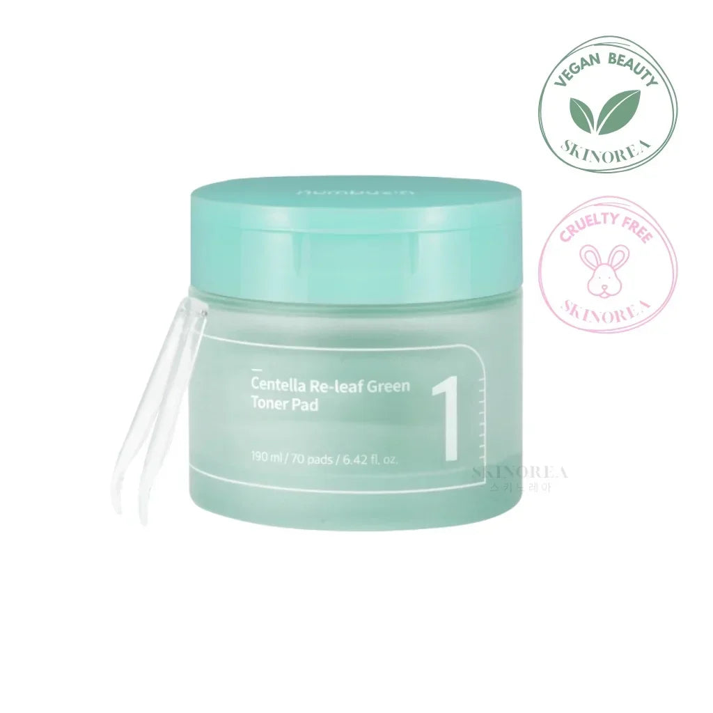Numbuzin - No.1 Centella Re-Leaf Green Toner Pad