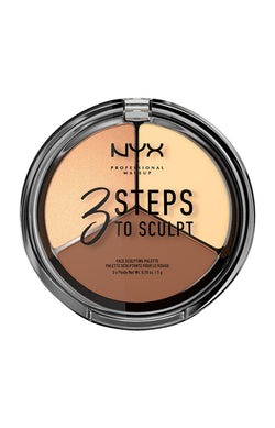 Palette de 3 highlighters & contouring - 3 Steps to Sculpt - 02 Light
