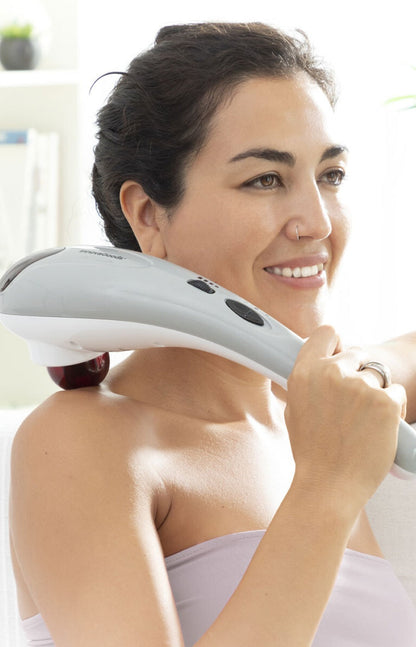 Appareil de massage - Blanc & gris - Corps