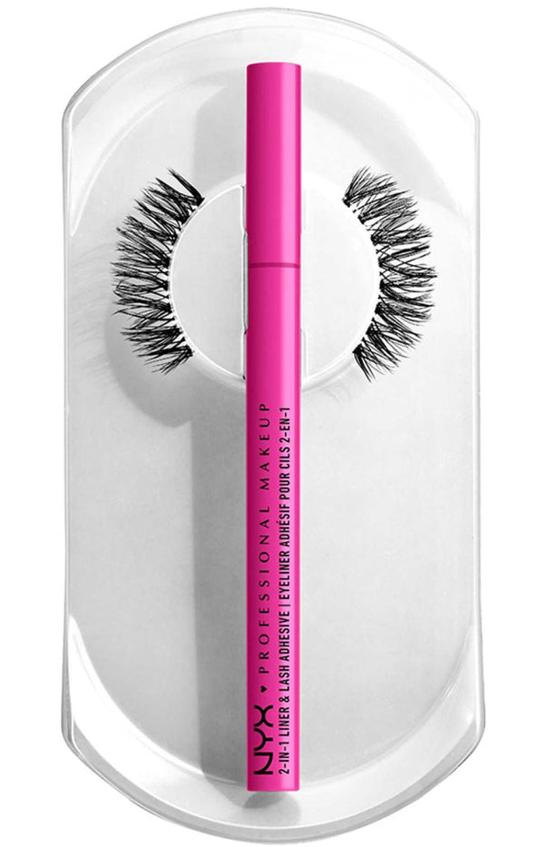 Kit de faux cils vegan et eyeliner - Jumbo Lash ! - 2 produits