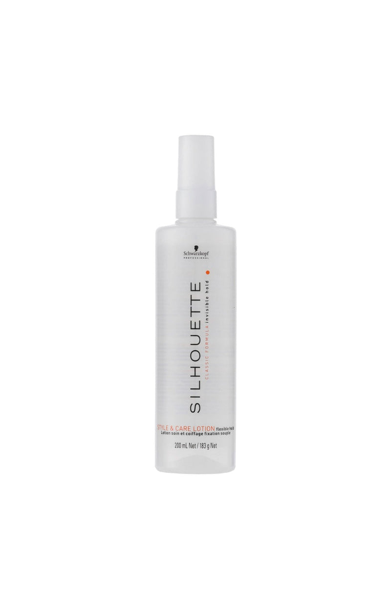 Lotion soin & coiffage fixation souple - Silhouette - 200 ml