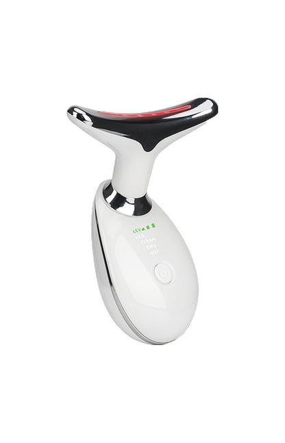 Masseur ultrasonique  - Visage & cou - Blanc