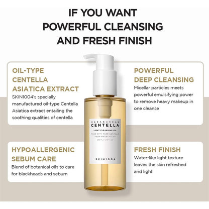 SKIN1004 Madagascar Centella Light Cleansing Oil, 200 mL