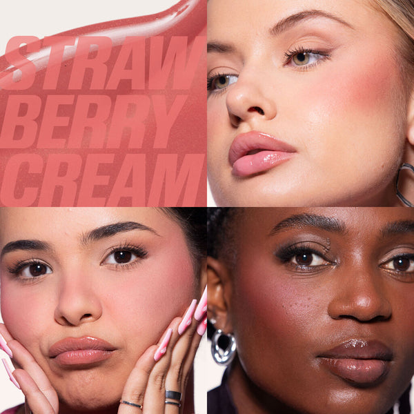 Duo Mini Blush Baby Blush (Strawberry Cream & Black Cherry)