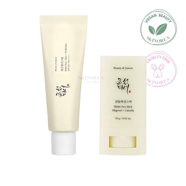 Pack Beauty of Joseon  Sun Pack - Relief Sun + Matte Sun Stick (SPF 50+ PA++++)