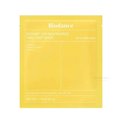 Biodance - Radiant Vita Niacimamide Real Deep Mask