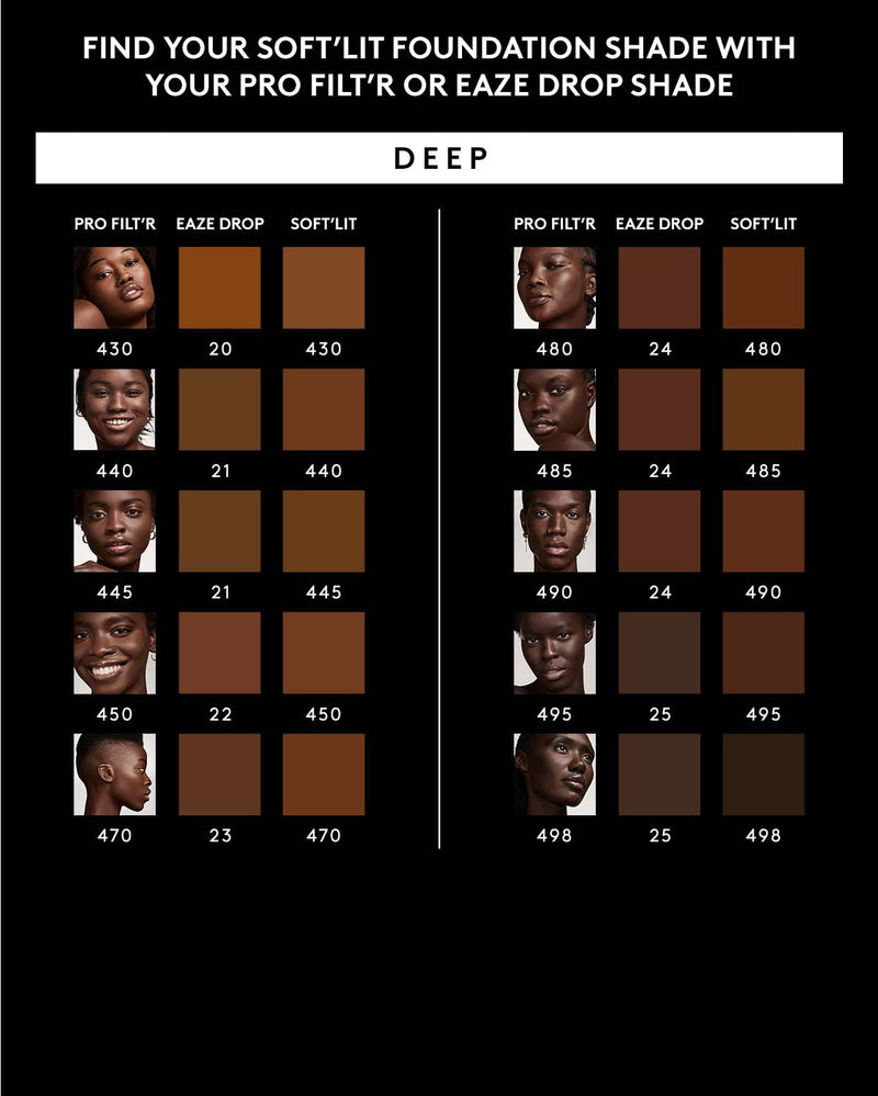 Soft'lit Naturally Luminous Longwear Foundation — 495