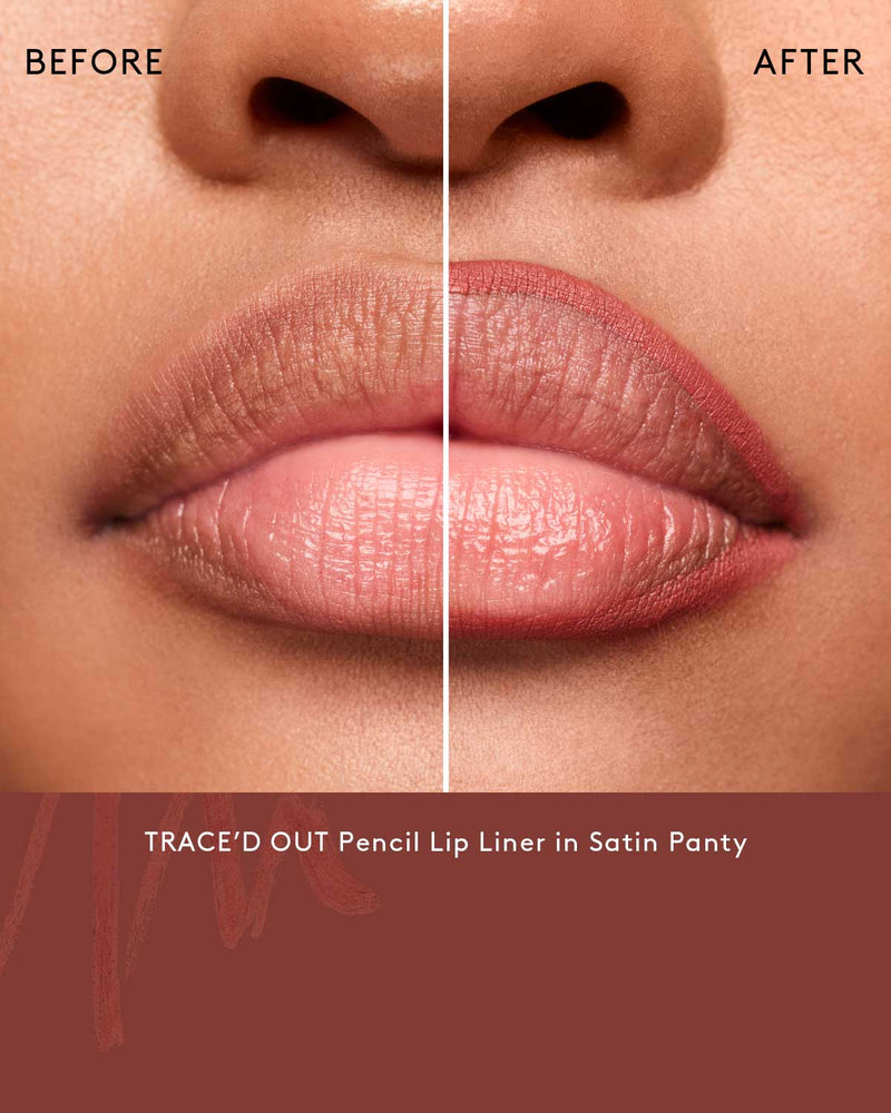 Trace'd Out Pencil Lip Liner—Satin Panty