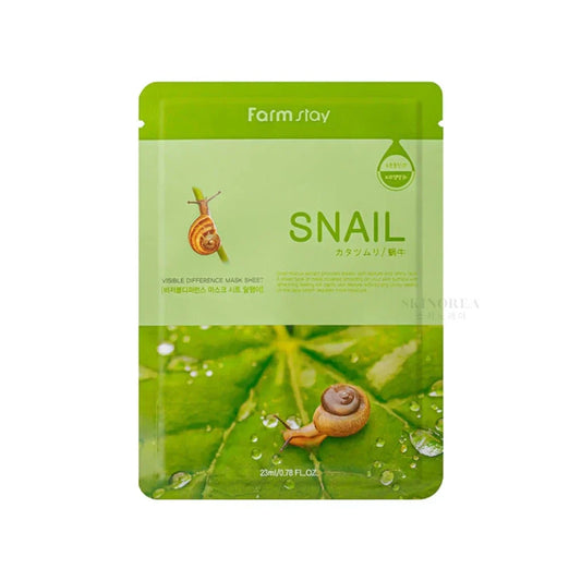 Farmstay - Visible Difference Mask Sheet Snail Mucin