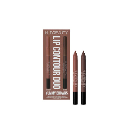 Duo Crayons à lèvres Lip Contour – Teinte Yummy Brown (Warm Brown & Rich Brown)