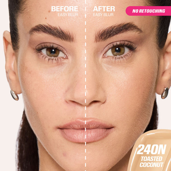 Fond de teint Easy Blur Airbrush effet naturel à la niacinamide – Teinte 240 Coconut Flakes