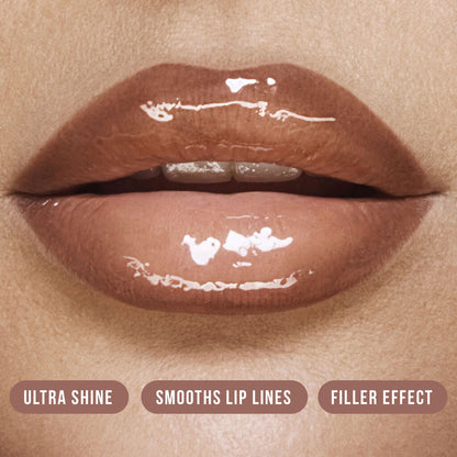 Gloss repulpant brillance extrême Faux Filler – Teinte Posh