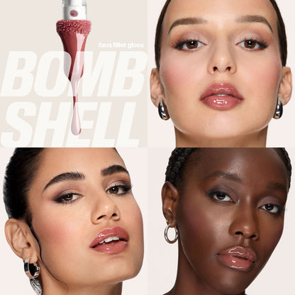Coffret lèvres Pink Kit Juicy Bombshell (Lip Liner Pinky Brown + Rouge à lèvres Bombshell)