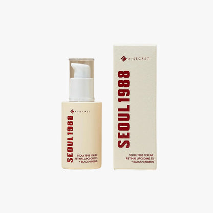 SEOUL 1988 Serum : Retinal Liposome 2% + Black Ginseng 30ml