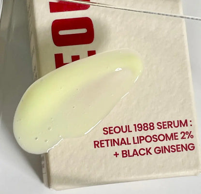 SEOUL 1988 Serum : Retinal Liposome 2% + Black Ginseng 30ml