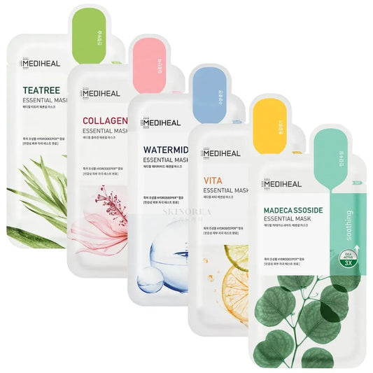 Pack MEDIHEAL Essential Mask - 5 masques