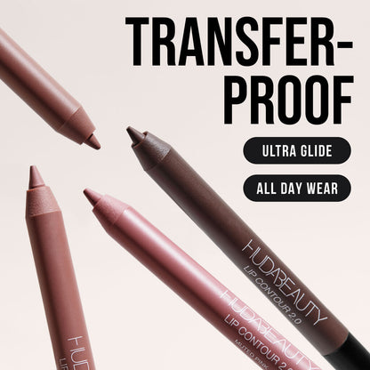 Duo Crayons à lèvres Lip Contour – Teinte Yummy Brown (Warm Brown & Rich Brown)