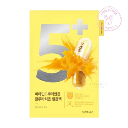 Numbuzin - No.5 Vitamin Spotlight Sheet Mask
