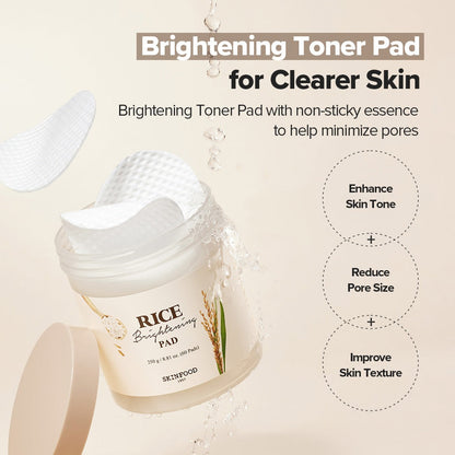 Rice Brightening Pad (60 Pads)