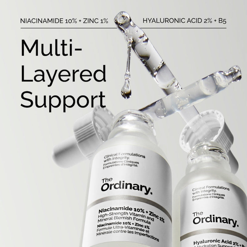 Coffret Skin Support – The Ordinary (2 x 30 ml)