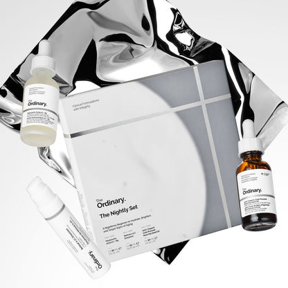The Nightly Set – Coffret Nuit – The Ordinary (30 ml, 15 ml, 30 ml)