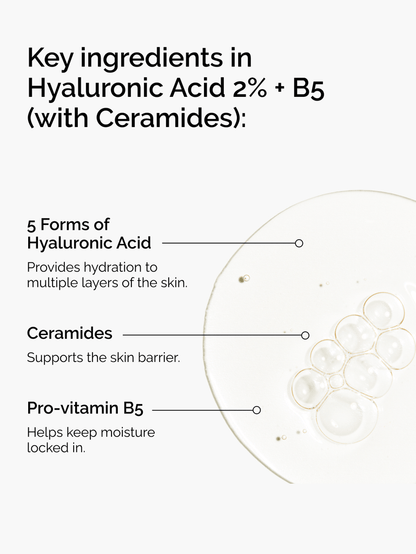 Acide Hyaluronique 2 % + B5 V2 – The Ordinary | 30 ml