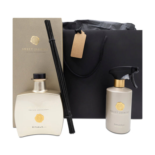 Rituals Sweet Jasmine Private Collection Fragrance Sticks 450ml & Home Perfume Spray 500ml Set