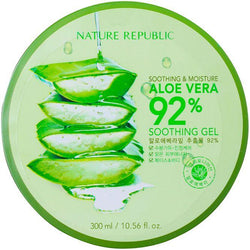 NATURE REPUBLIC - Aloe Vera 92% Soothing Gel - 300ml