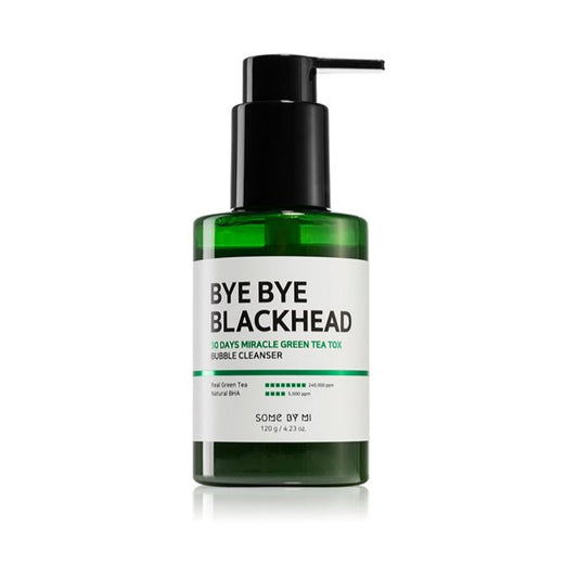 SOME BY MI - Bye Bye Blackhead Green Tea Tox Bubble Cleanser - 120 ml