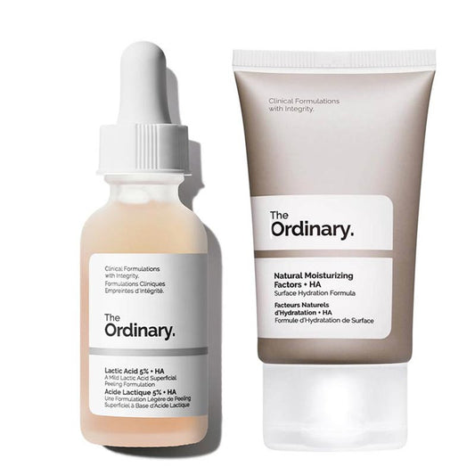 Duo Hydratant : Facteurs Naturels d’Hydratation + Acide Lactique – The Ordinary